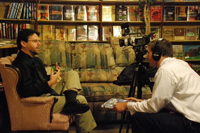 Book TV interview for C-SPAN at Eagle Eye Book Shop in Decatur, Georgia.