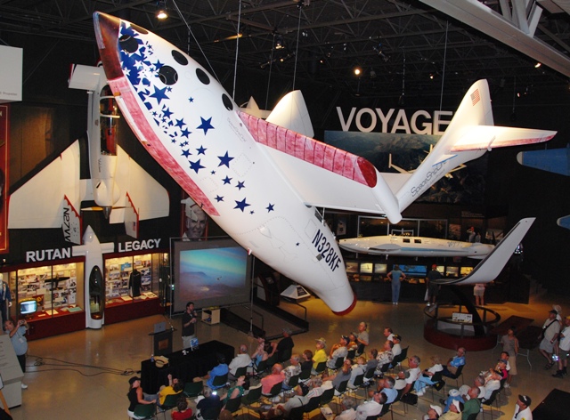 SpaceShipOne presentation at EAA AirVenture Museum