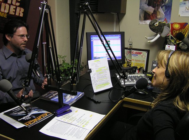 Q&A with Sandy Moss on KQNA 1130 AM radio.